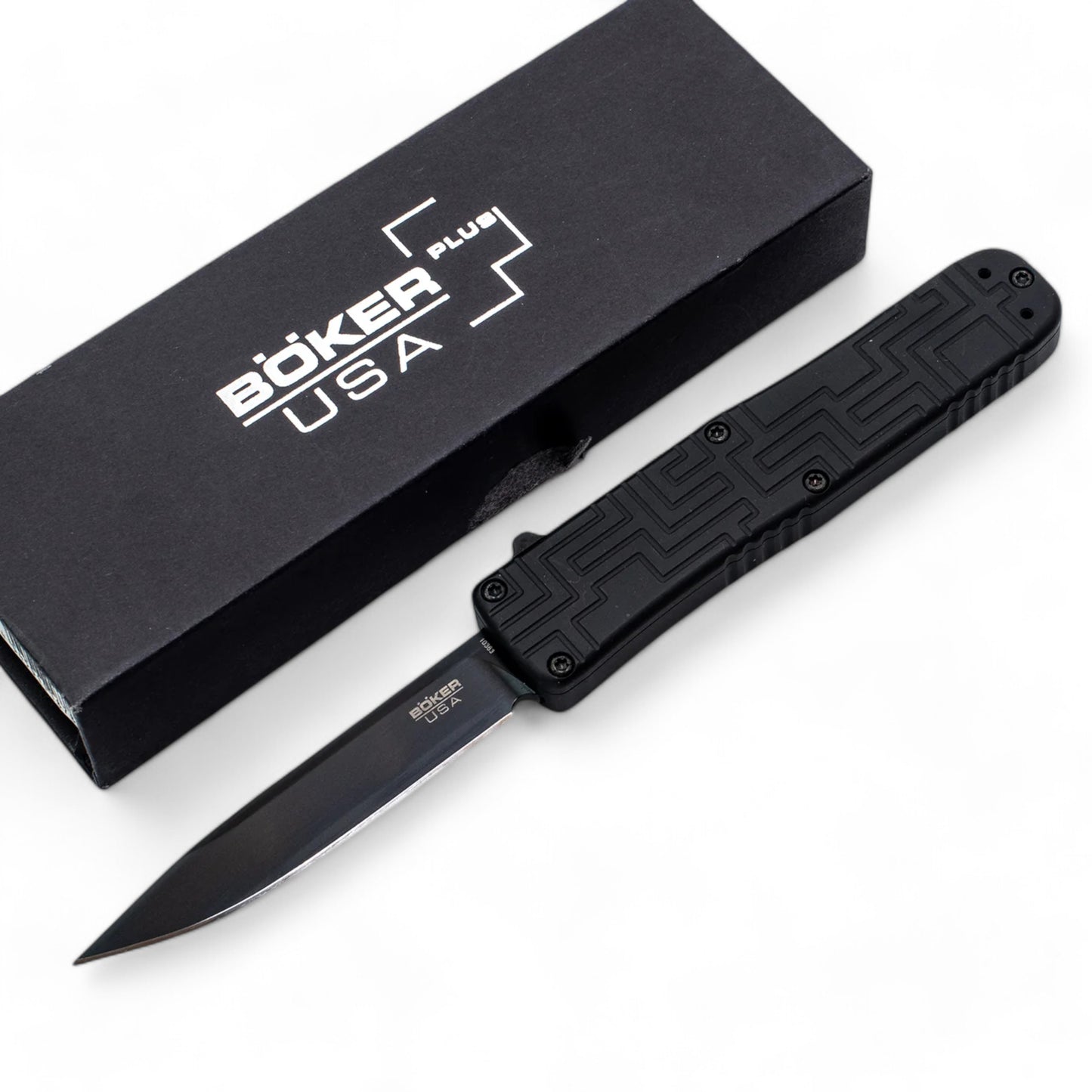 Boker | OTF | Blackout Schwarz | auto | PO-06EX263