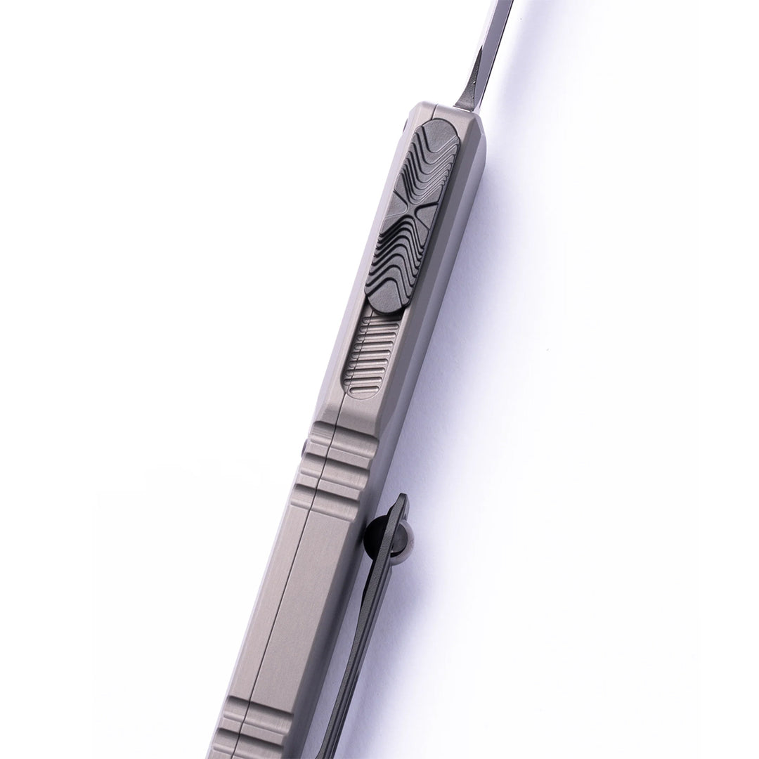 Microtech Gear ULTRATECH® GEN III ZBP D/E BLACK STANDARD NATURAL CLEAR (1122-1NC)
