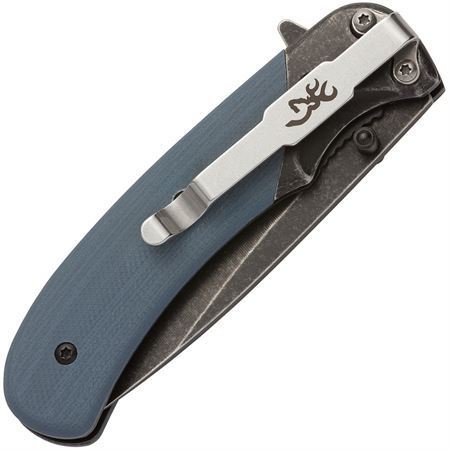 BR0365 Browning The Range Linerlock Pocket Knife Spring Assisted