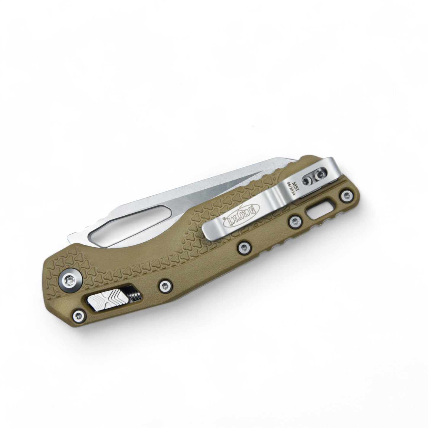 MICROTECH | KNIVES | MSI S/E TRI-GRIP POLYMER | DARK | 210T-1 OPMDE