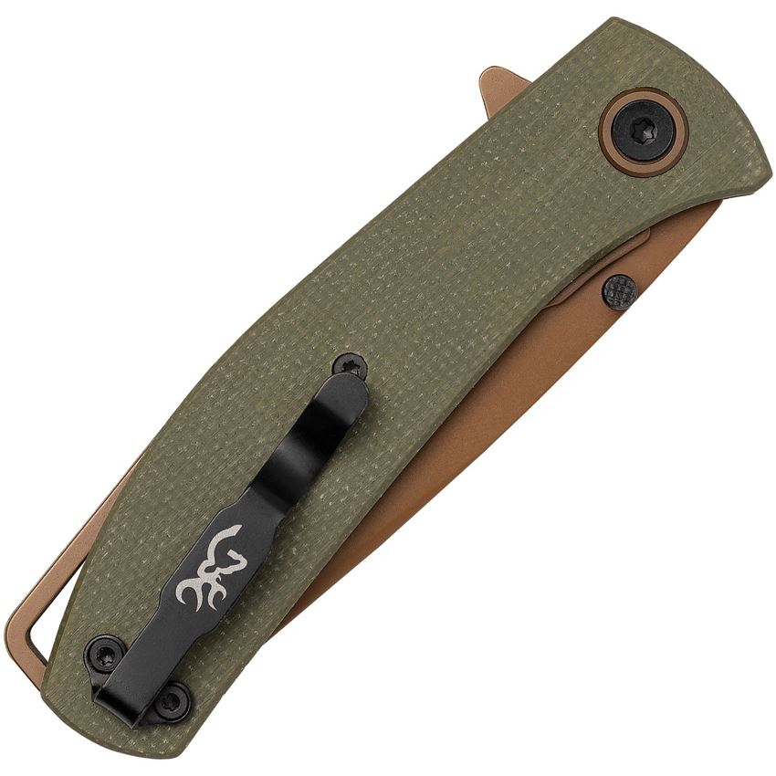BR0516B Browning Small Trailside Linerlock Pocket Knife