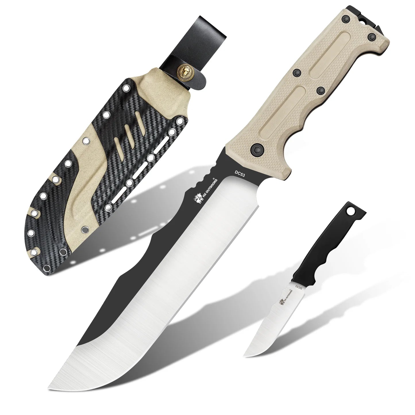 KANGABLADE | DC53 | BROWN G10 | D-341