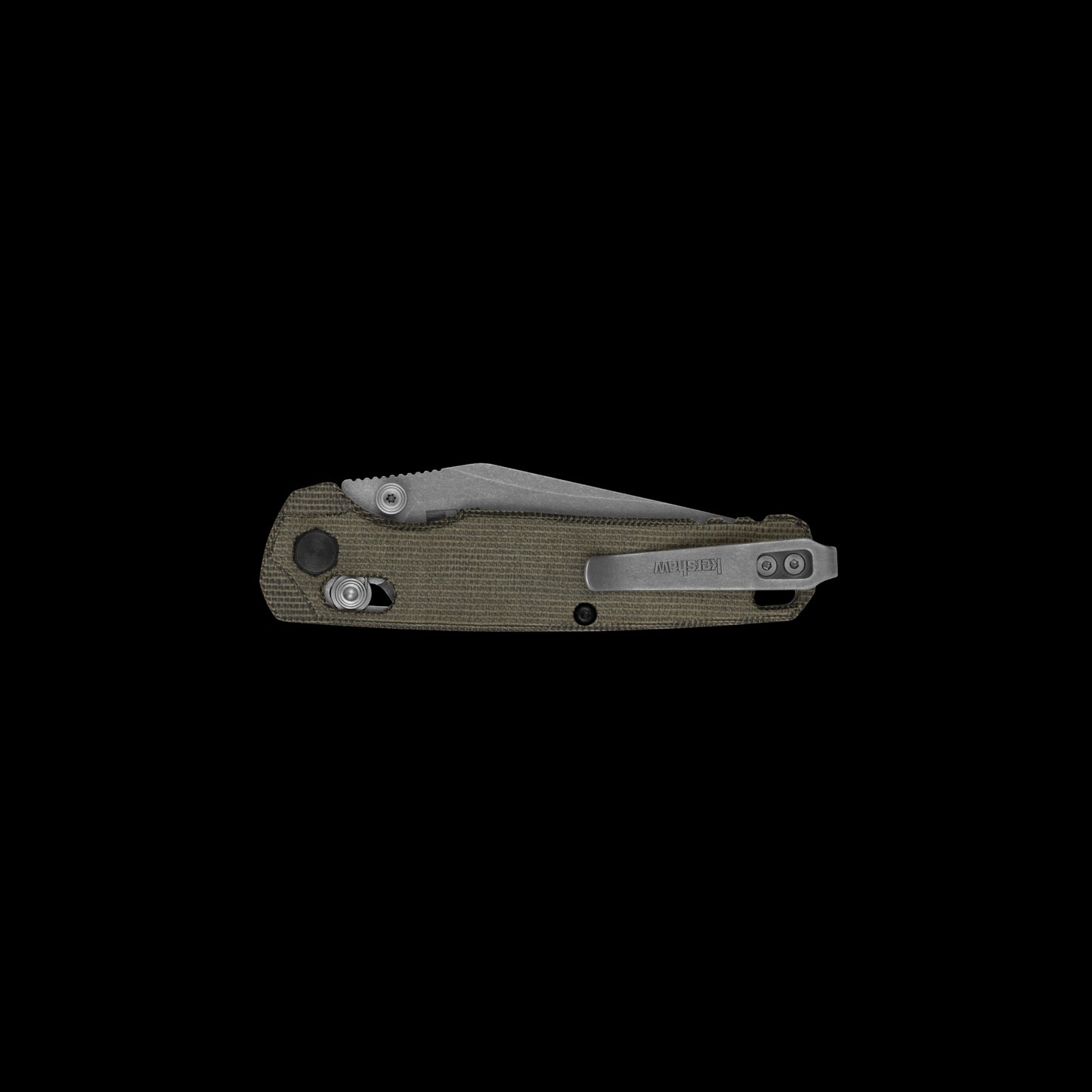 Ambidextrous DuraLock mechanism on Kershaw Bel Air KS6106