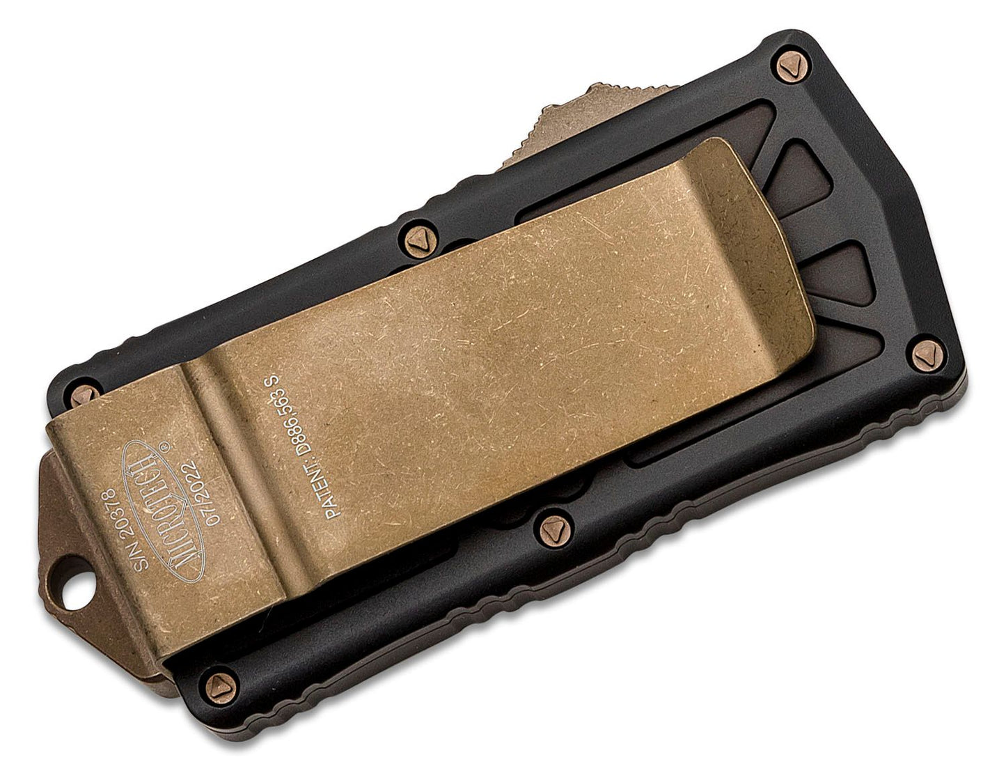 Microtech | Exocet OTF Money Clip AUTO Knife | 157-13AP