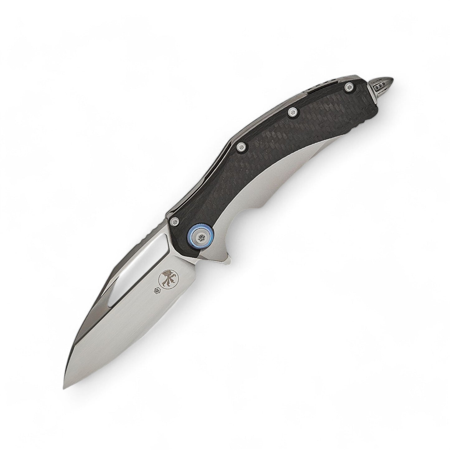 Microtech | Bolstered Titanium Handles with Carbon Fiber | Frame Lock| 165C-4CFTI