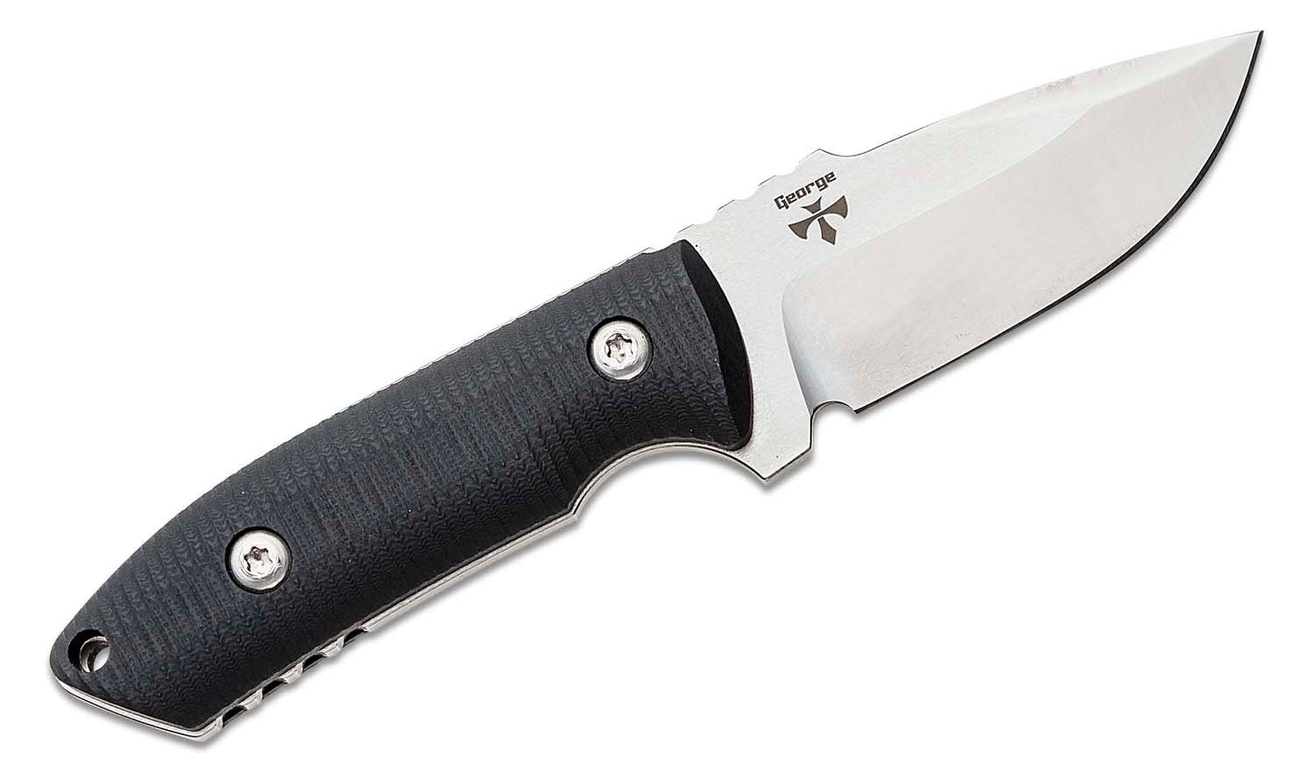 Pro-Tech | Les George SBR Short Bladed Rockeye | Fixed Blade Knife | LG502