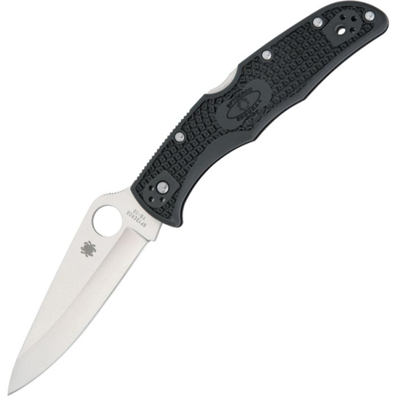 Spyderco Endura 4 - Blk FRN (3.75" Satin VG 10) C1-C10PBK-J-331