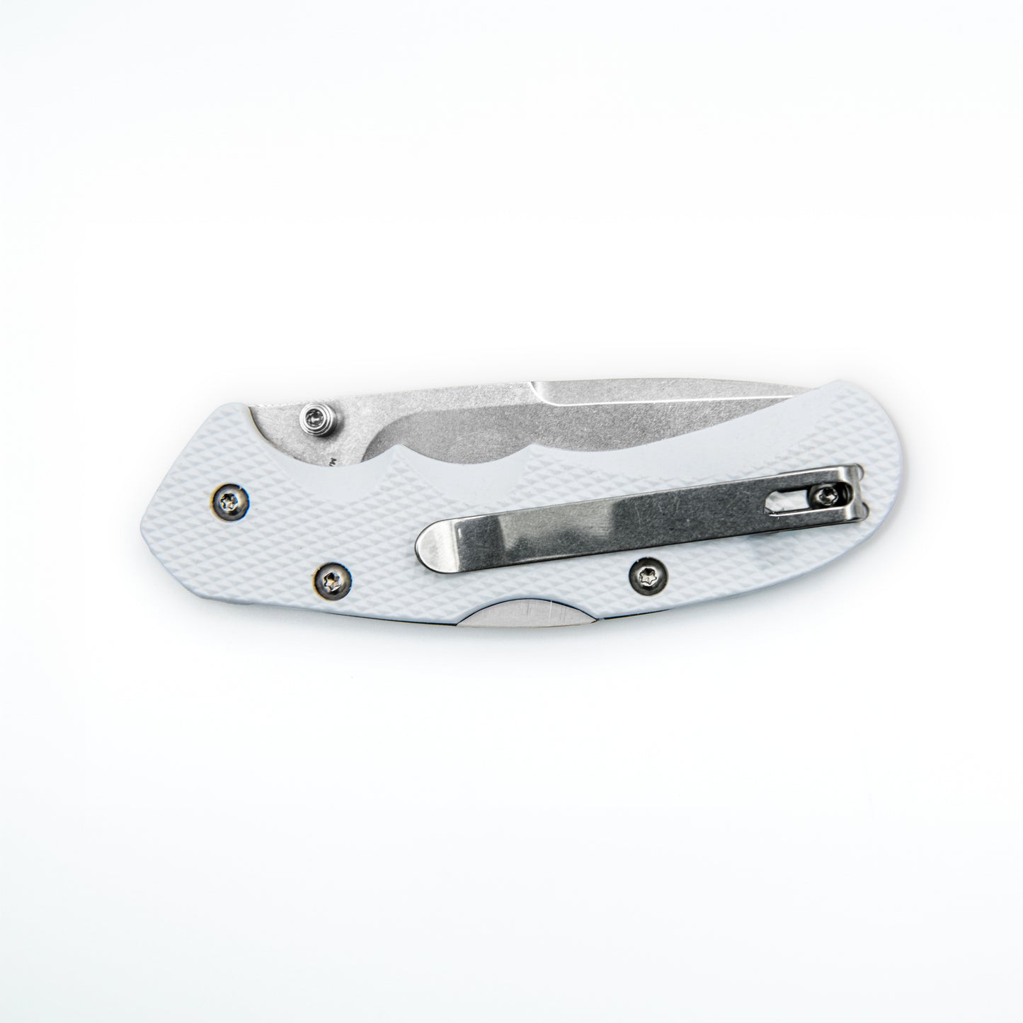 SALEH KNIVES | KNIFE | FOLDING | WHITE-STONEWASH | M390 | TAM-1705 WSW