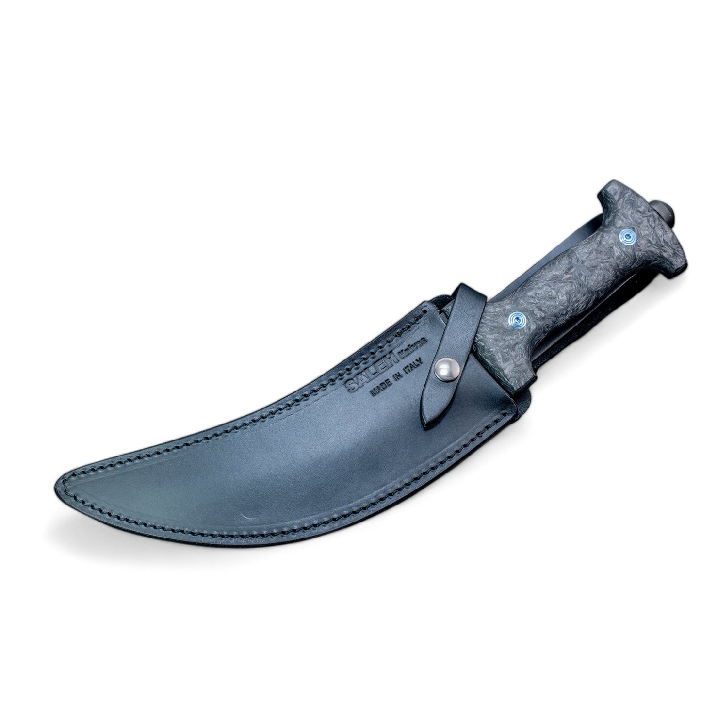 SALEH KNIVES | KHANJAR | FIXED | DARK MATTER CARBON | TAM-KJ01 MCF