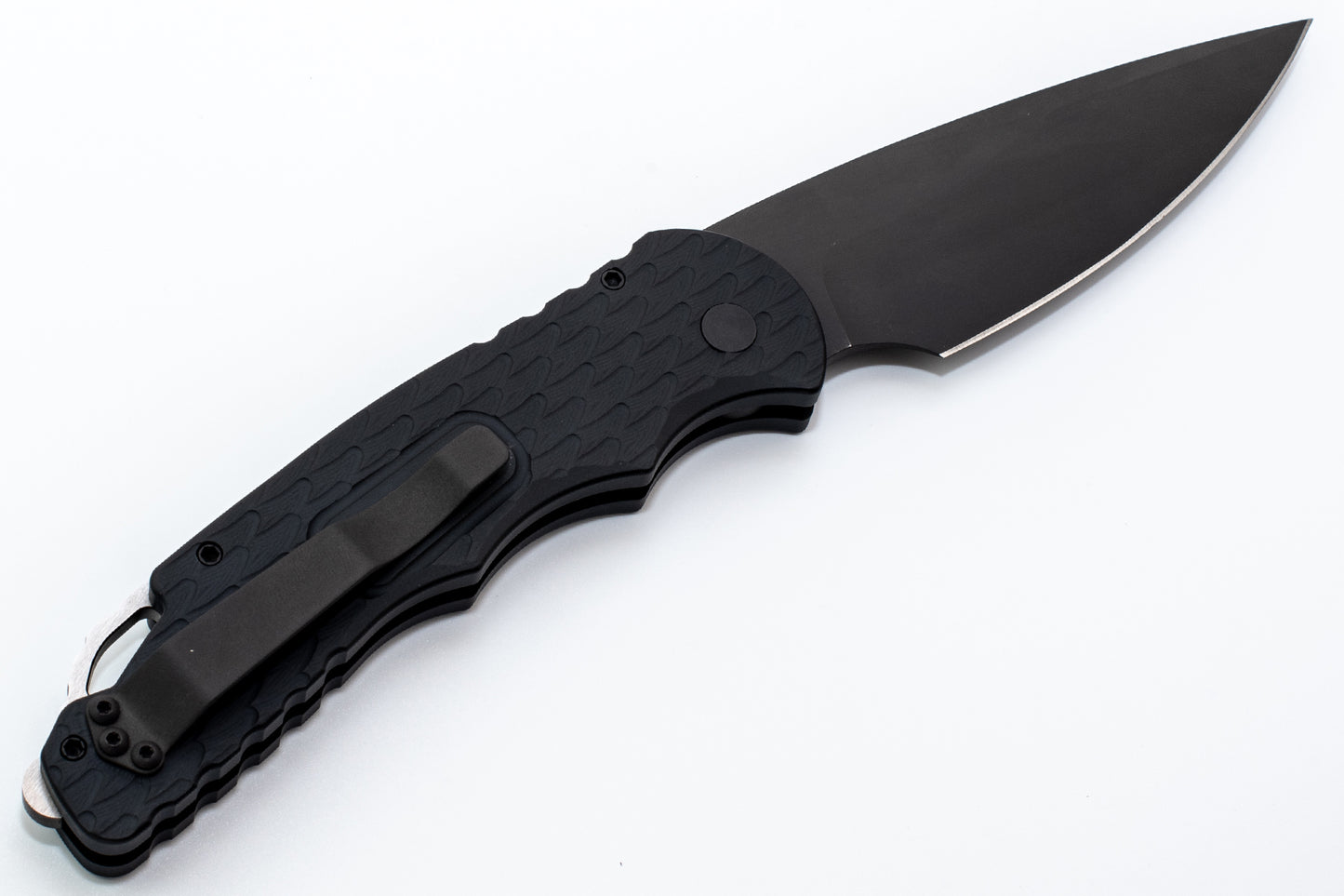 TR-4 F3 Tactical Response 4 Black handle w Feather Texture CPM D2