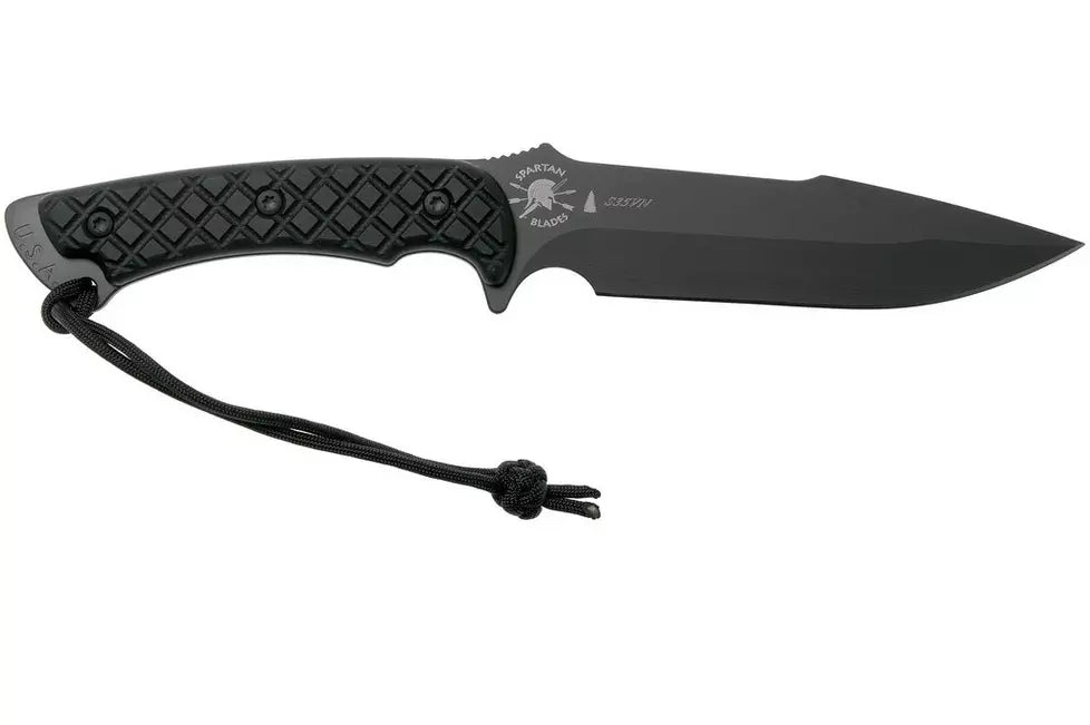 Spartan Blades Horkos SB4BKBKKYBK Black/Black/Black Sheath survival knife-SB4BKBKKYBK