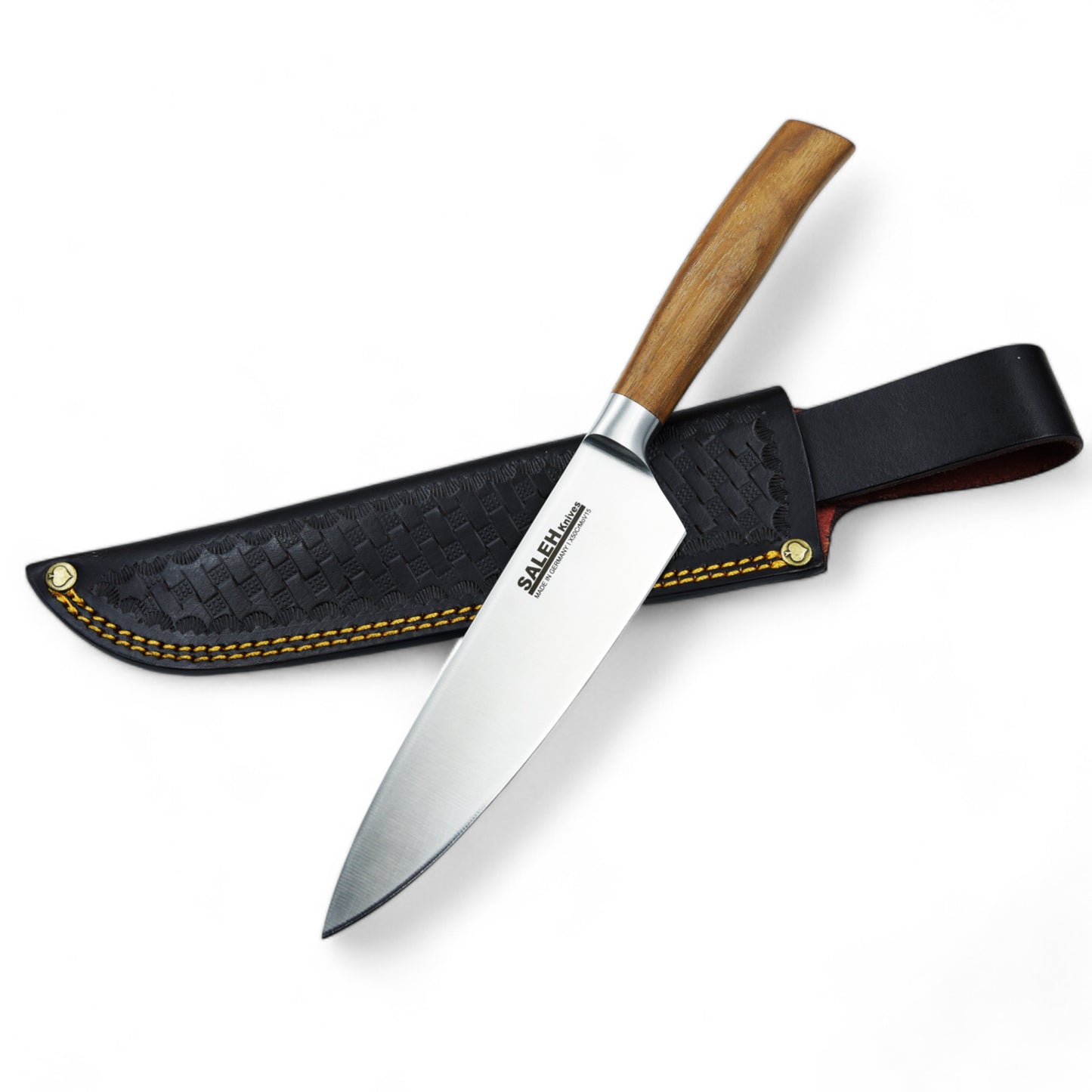 SALEH KNIVES | Chef's Knife | FIXED | WALNUT | 0914-16.00