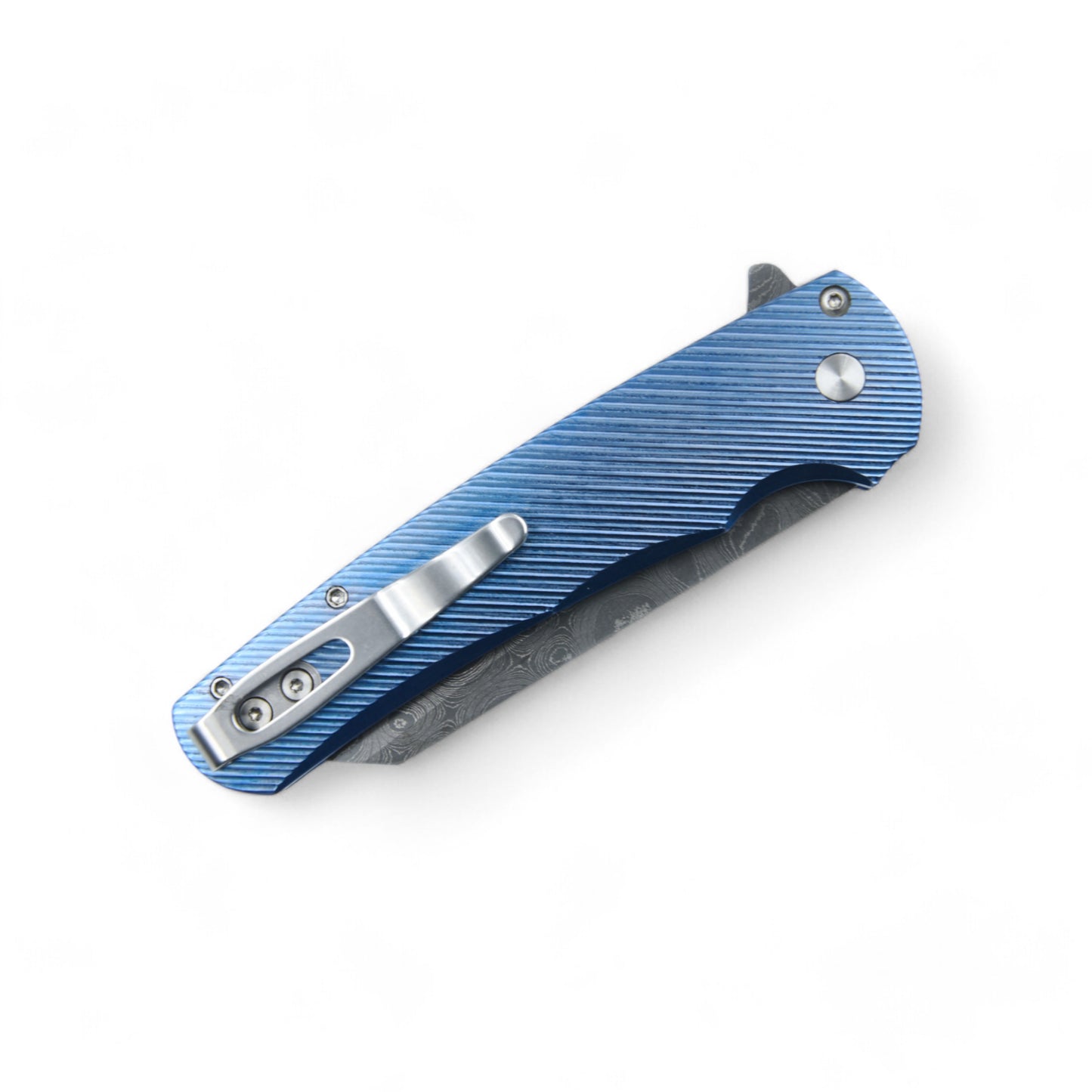 Pro-Tech | Knife | 5242 | Malibu | Titanium Custom | 5242 Malibu BLUE