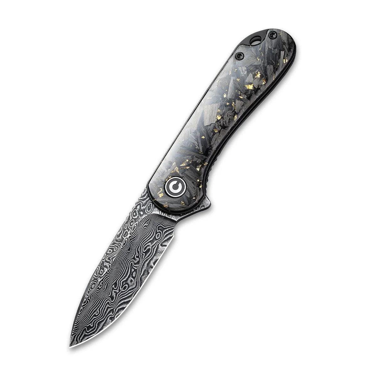 CIVIVI | Elementum Flipper Knife Carbon Fiber Handle | C907C-DS1