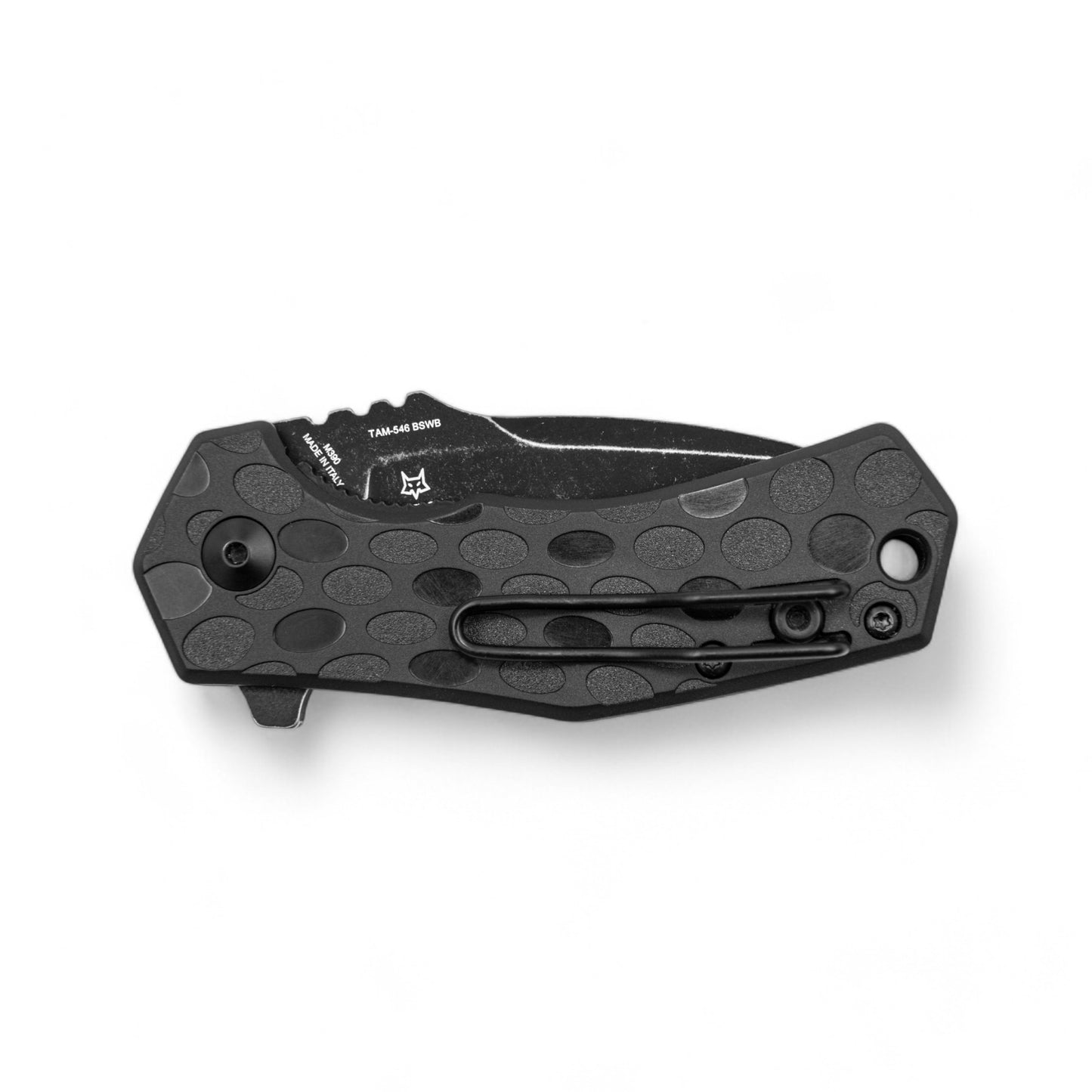 SALEH KNIVES | KNIFE | FOLDING | ALL BLACK| TAM-546 BSWB