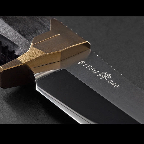 Rockstead Ritsu Gold Fixed Blade RITSU-ZDP(GD)
