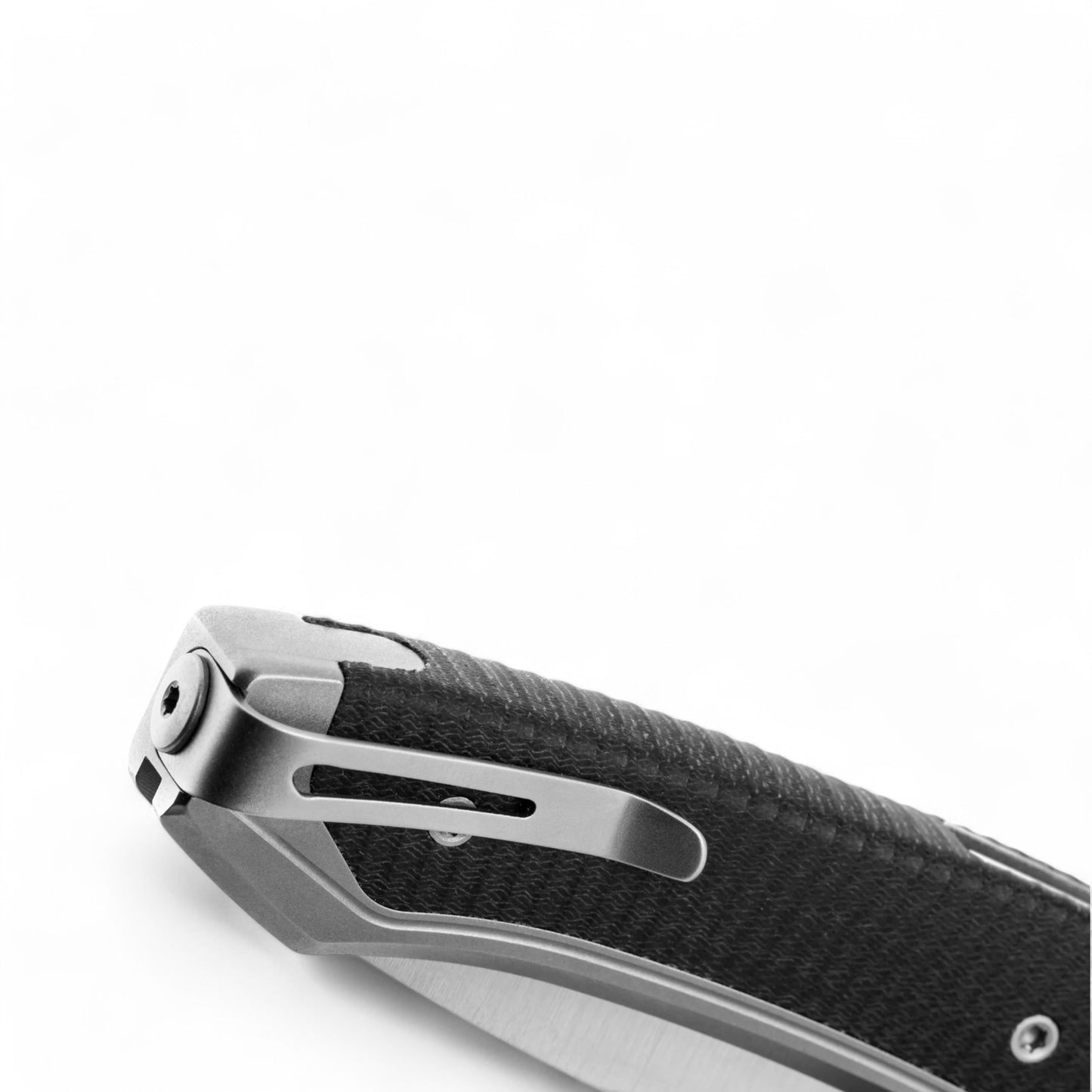 LIONSTEEL | Twain - Gray titanium | Black G10 | TW GY GBK