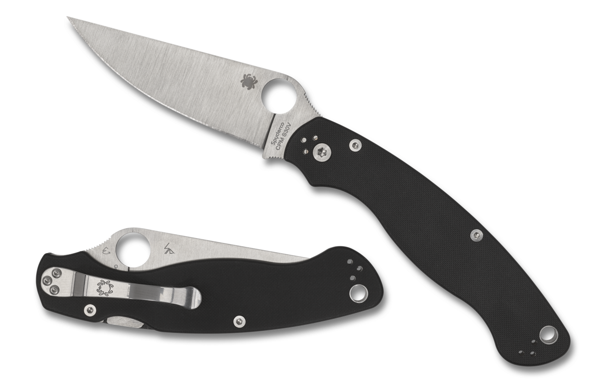 Spyderco Military 2 4" S30V G-10 Folding Knife C36GP2
