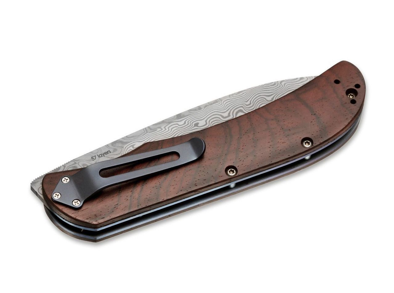 BOKER | PLUS | Exskelibur I Cocobolo Damast | 01BO222DAM