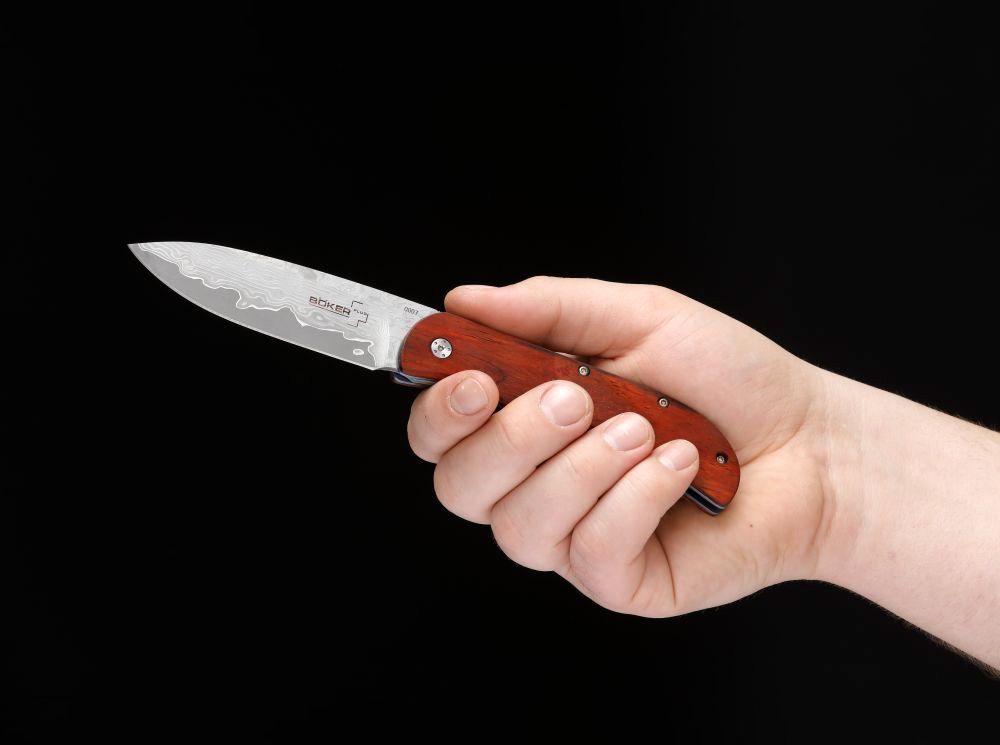 BOKER | PLUS | Exskelibur I Cocobolo Damast | 01BO222DAM