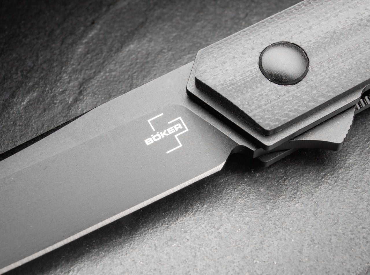 BOKER | PLUS | Kwaiken Air G10 All Black | 01BO339