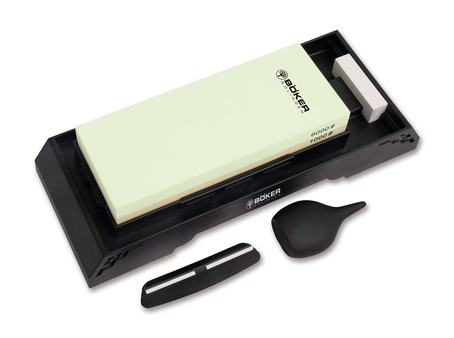Boker | Solingen | Combi Waterstone Sharpening Station 1000 / 6000 | 09BO377
