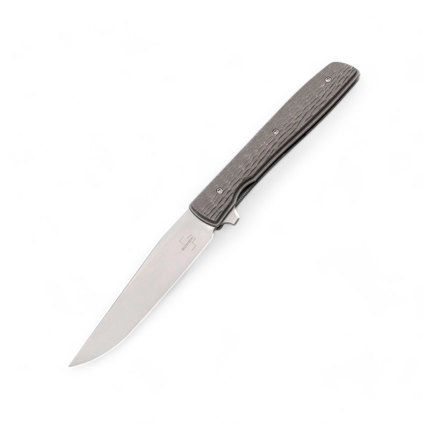 BOKER | PLUS| Urban Trapper Jigged Titanium | 01BO476