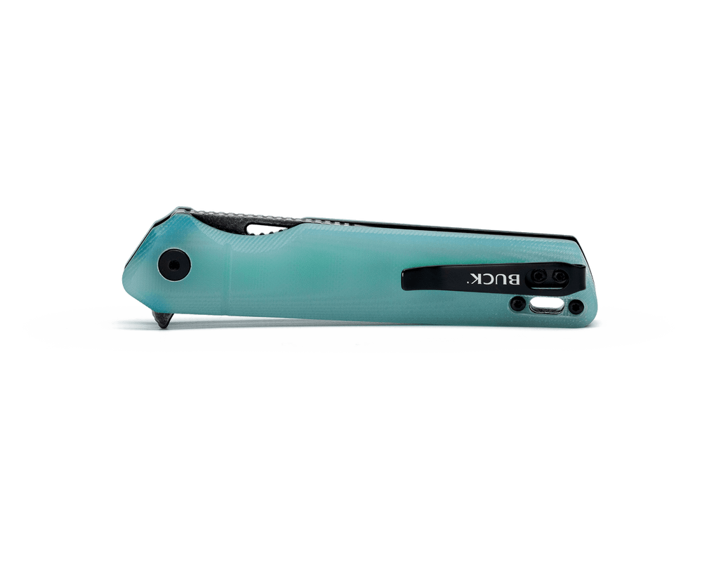 Buck 239 Infusion Jade G10 – 3.25" Black 7Cr Assisted Liner Lock 0239GRS1-B