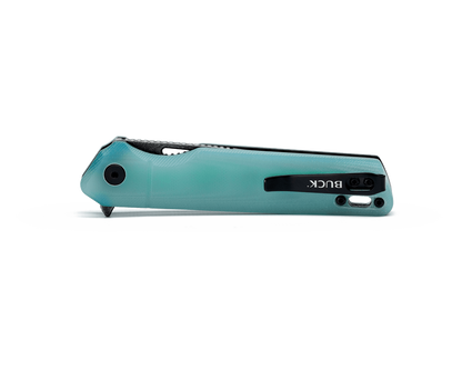 Buck 239 Infusion Jade G10 – 3.25" Black 7Cr Assisted Liner Lock 0239GRS1-B