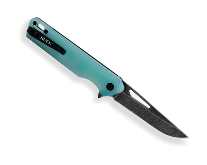 Buck 239 Infusion Jade G10 – 3.25" Black 7Cr Assisted Liner Lock 0239GRS1-B