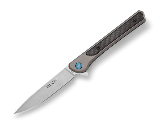 Buck Knives 264 Cavalier Flipper 3.6" 7Cr Framelock 0264GYS-B