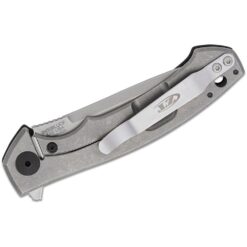 Zero Tolerance Sinkevich 0450BLUCF Flipper Knife Blue CF (3.25" Stonewash) ZT