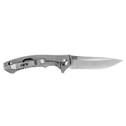 Zero Tolerance Sinkevich 0450 Flipper Titanium Knife (3.25" SW/Satin) ZT