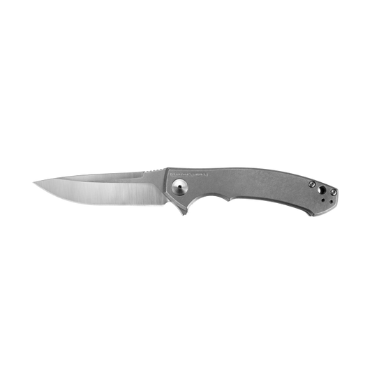 Zero Tolerance Sinkevich 0450 Flipper Titanium Knife (3.25" SW/Satin) ZT