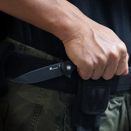 DARK MASTER | BUTTON LOCK | D2 | BLACK TITANIUM | ZD-112A
