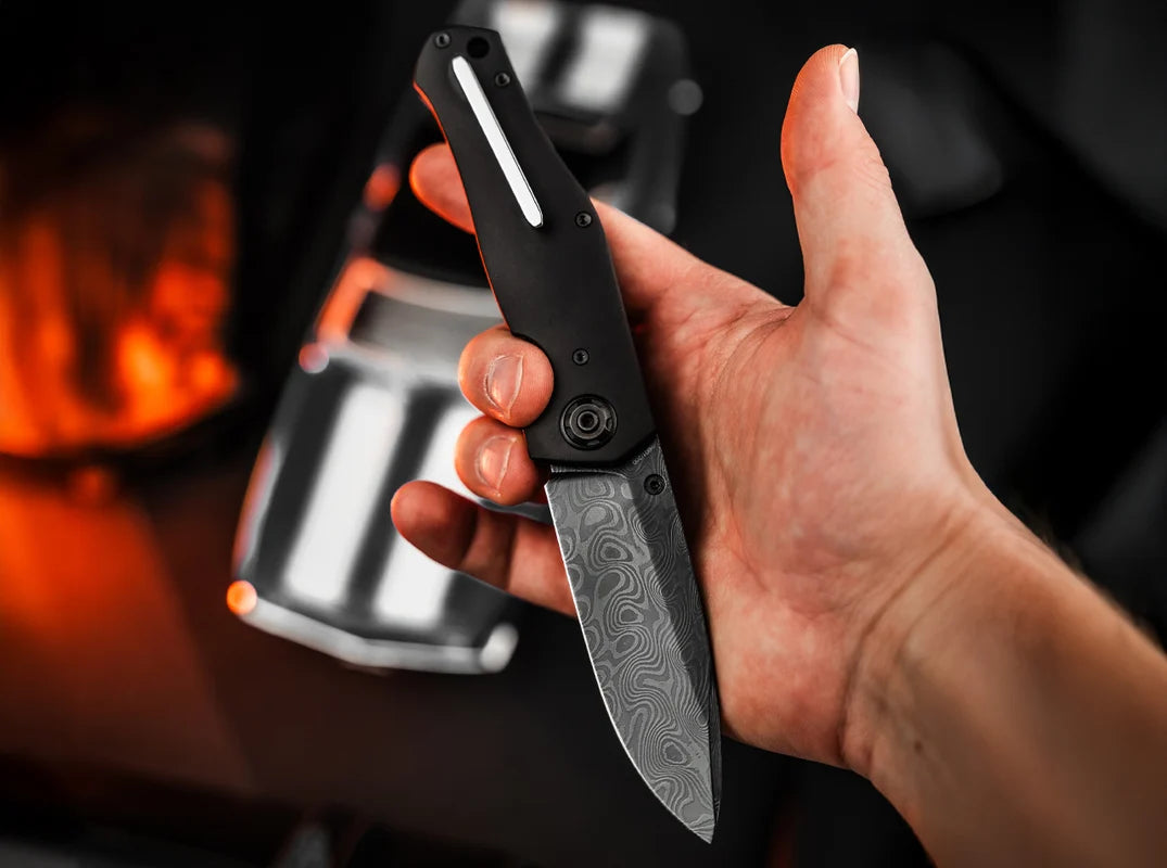 Boker 1969 Z28 Damascus Shadow Folding Knife (111110DAM)