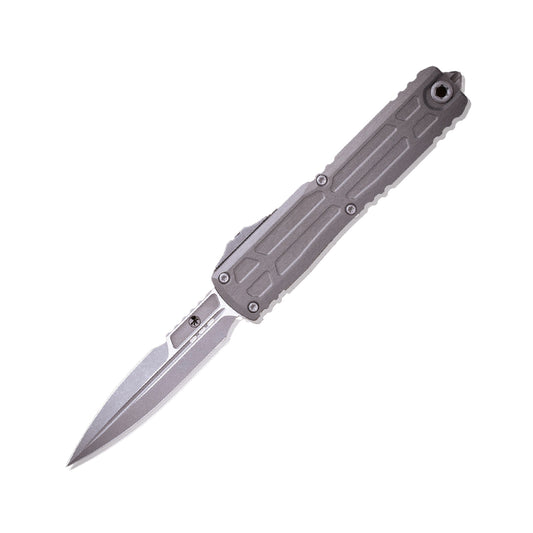 Microtech Gear  ULTRATECH® GEN III EX-ZBP APOCALYPTIC® BAYONET SIGNATURE SERIES NATURAL CLEAR (1120EX-10APNCS)