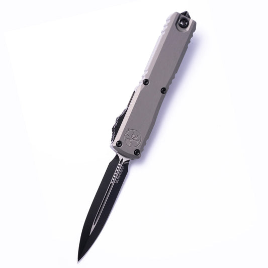 Microtech Gear  ULTRATECH® GEN III ZBP D/E BLACK STANDARD NATURAL CLEAR (1122-1NC)