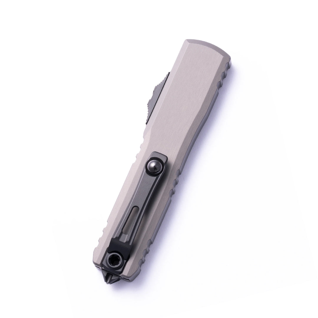 Microtech Gear  ULTRATECH® GEN III ZBP D/E BLACK STANDARD NATURAL CLEAR (1122-1NC)