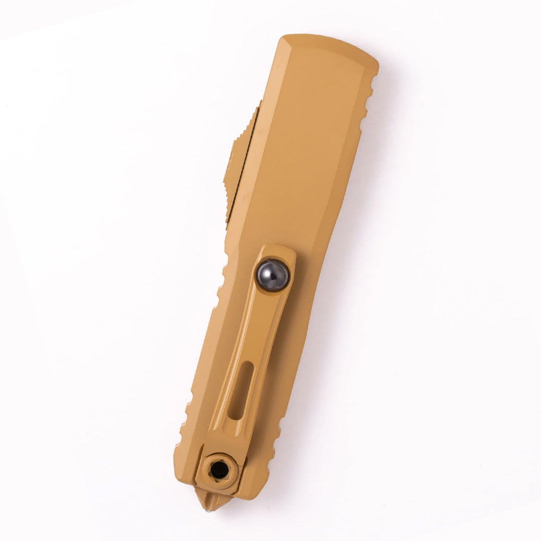 Microtech UTX-85 Gen IV T/E OTF Knife Cerakote RAL 8000 M390MK (12334-1CRA)