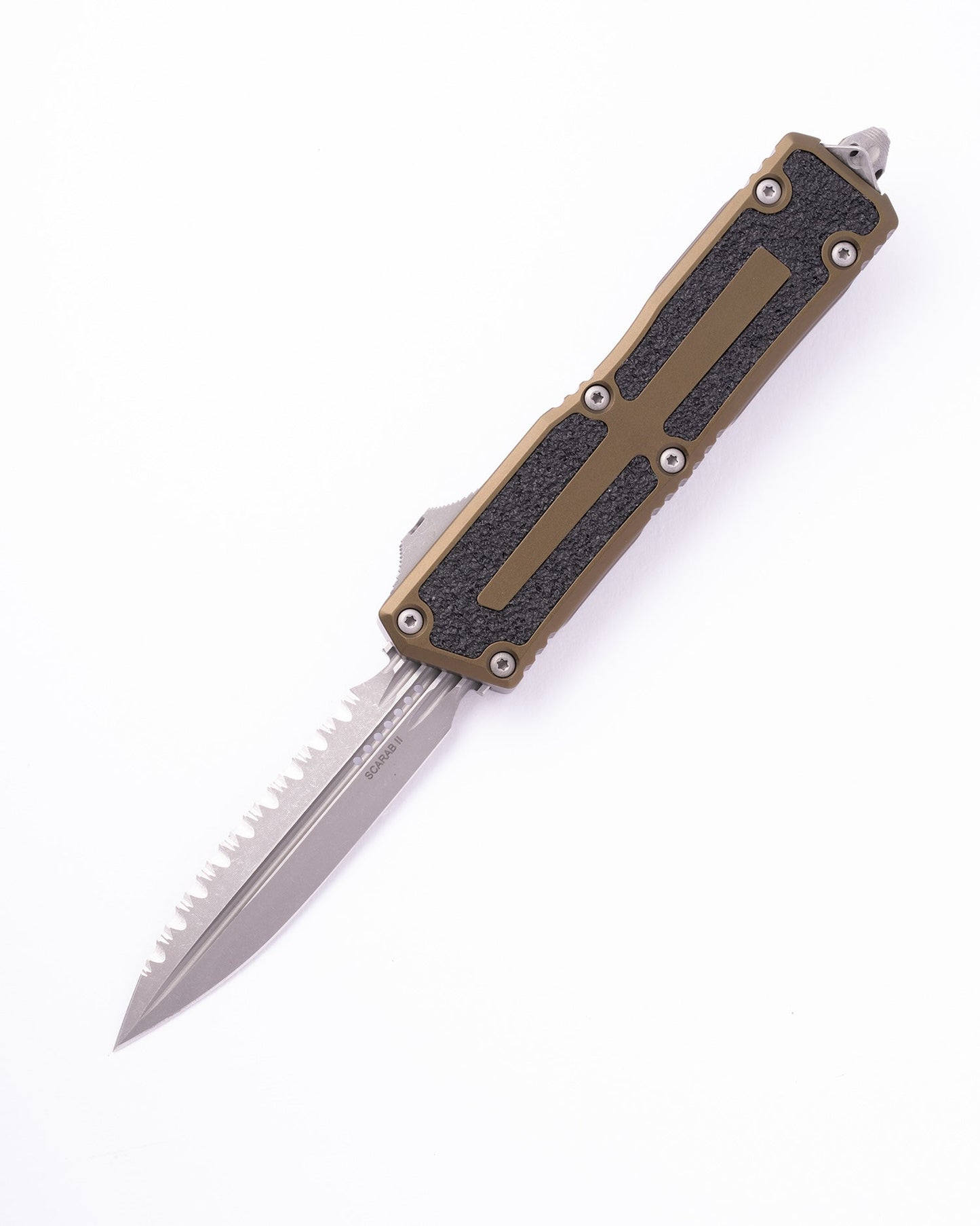 SCARAB® II GEN III D/E APOCALYPTIC® FULL SERRATED OD GREEN (1280-12APOD)