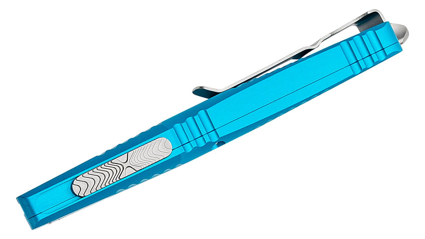 Microtech Combat Troodon AUTO OTF Knife Turquoise