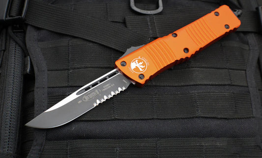 Microtech Combat Troodon OTF Knife Orange