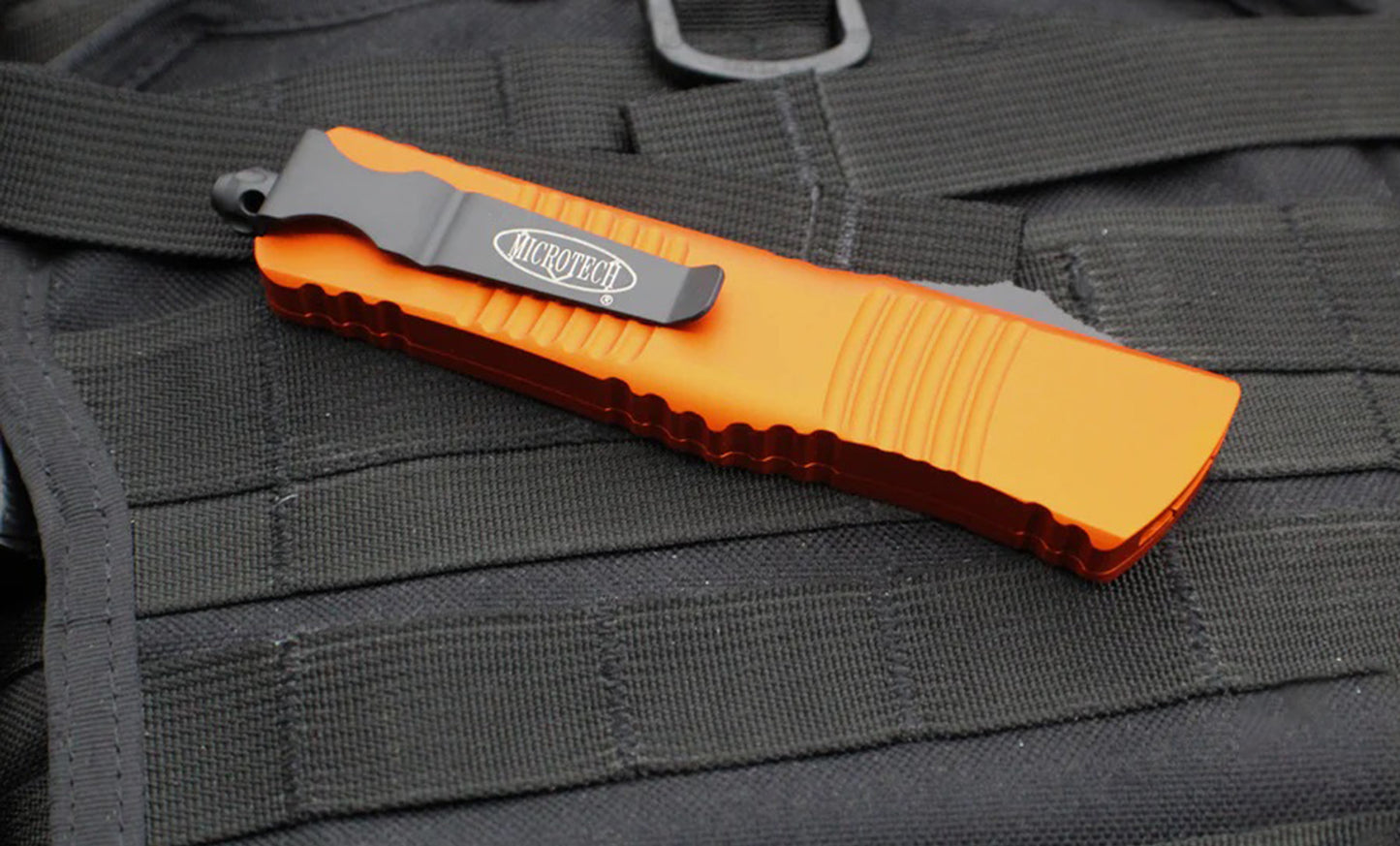 Microtech Combat Troodon OTF Knife Orange