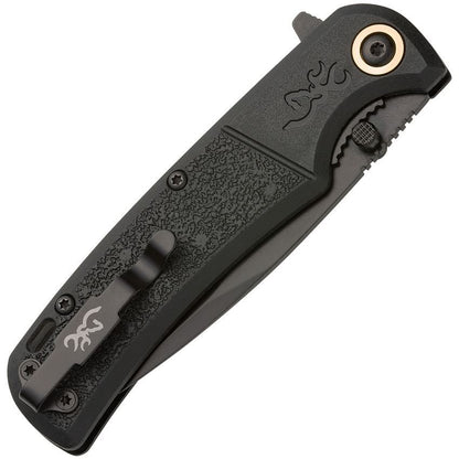 BR0505B Browning Linerlock Pocket Knife Black