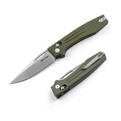 VENA | One-piece Handle | Crossbar Lock Variant: Green G10  Green G10 vena 1  Black G10 vena 8 SKU: 7191SG