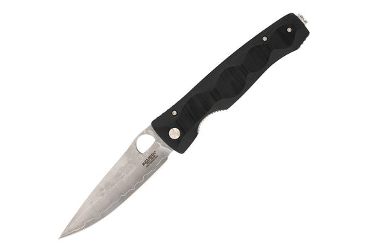 MC-121G Elite SPG2 San Mai Blade Black Micarta 4.5" Folding Knife