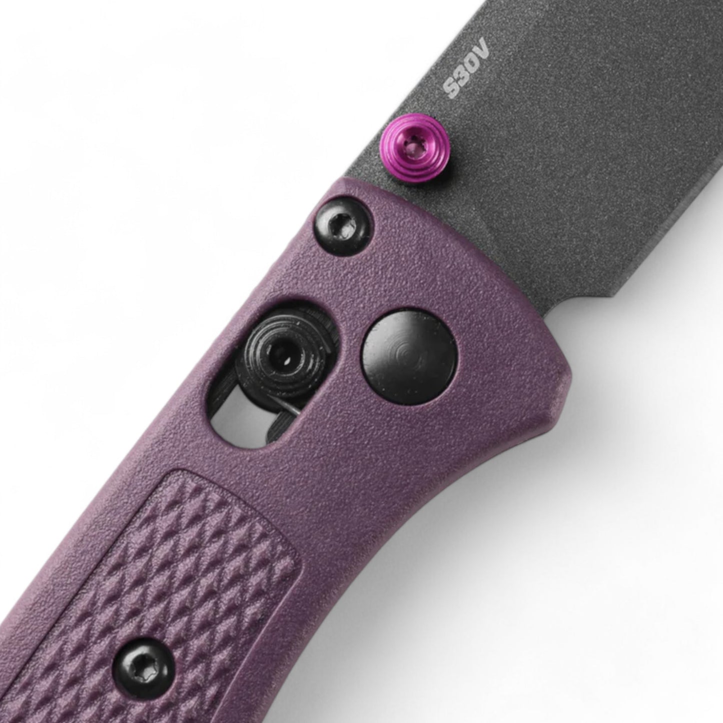 BENCHMADE | Mini Bugout | Dark Purple Grivory | 533GY-09