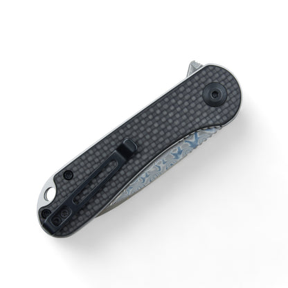 CIVIVI | Elementum Flipper Knife Carbon Fiber & G10 Handle | C907DS