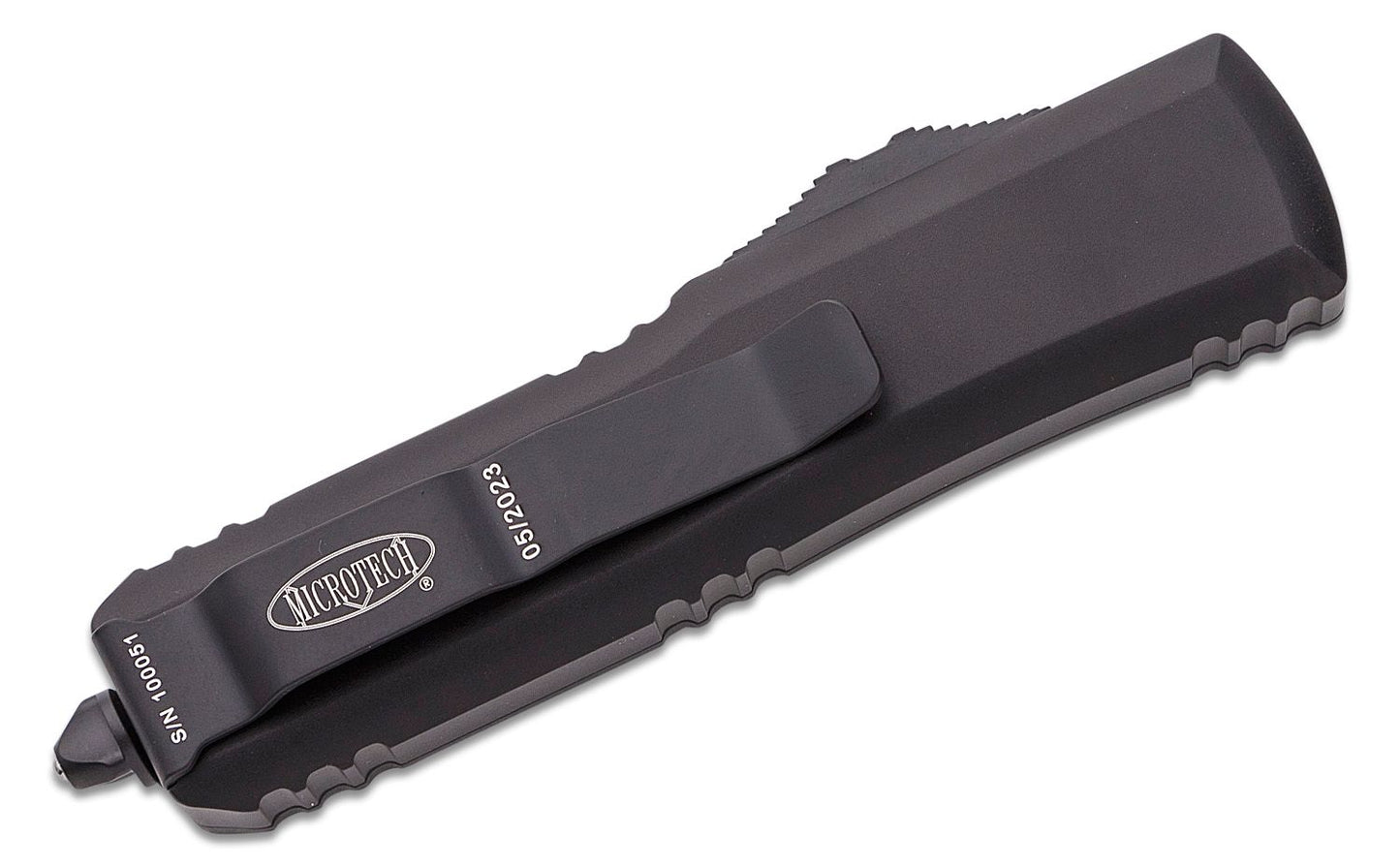 Microtech UTX-85 Tactical AUTO OTF Knife Black-Tanto